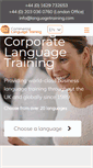 Mobile Screenshot of languagetraining.com